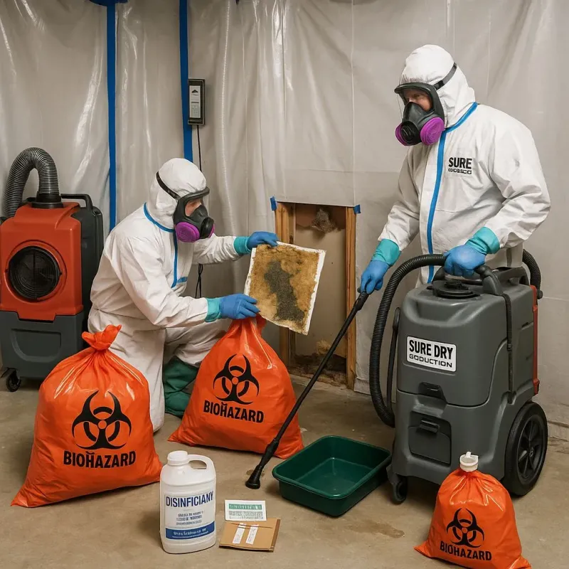 Contaminated Water Handling Protocols process in Ester, AK